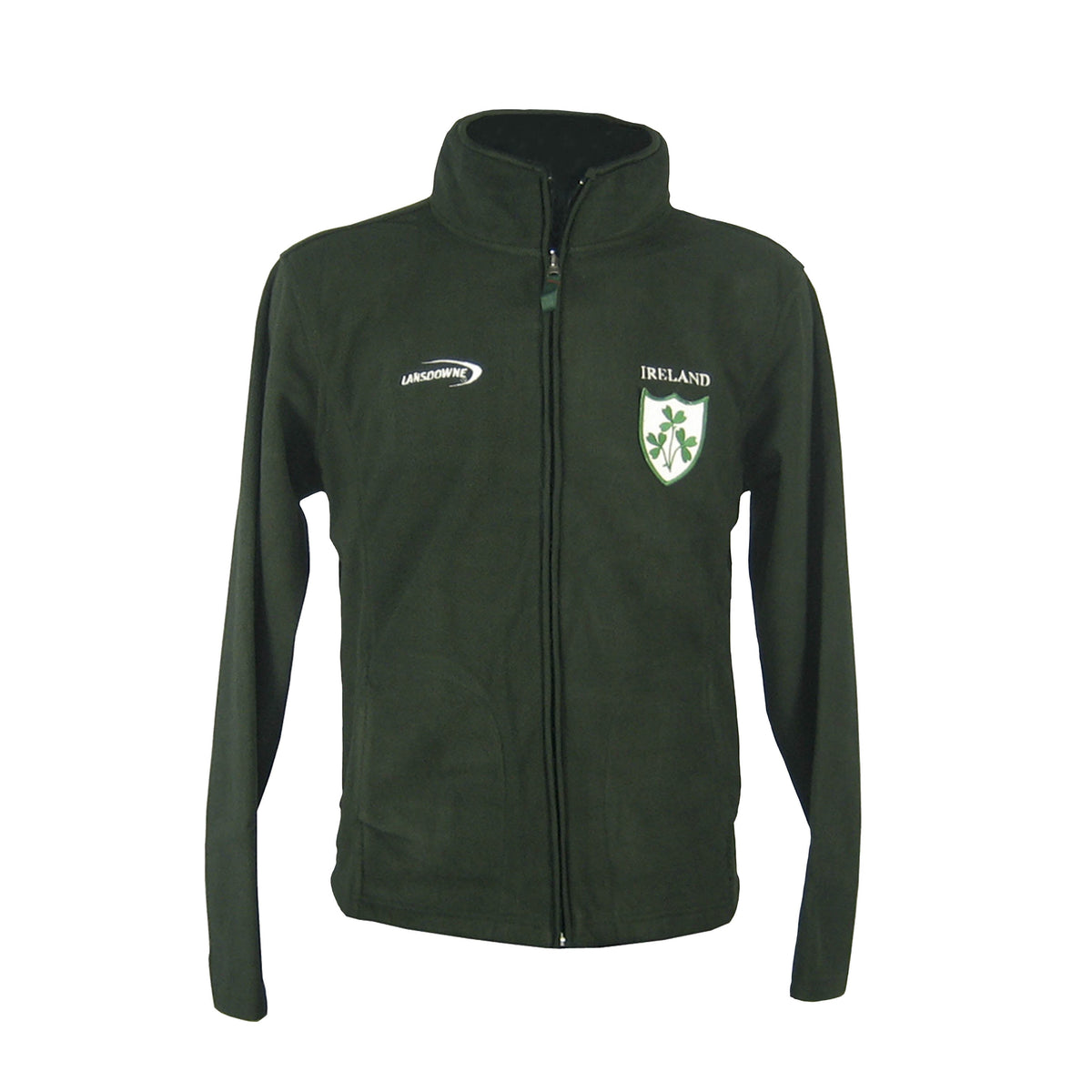3 Shamrock Fleece Jacket - Celtic Collections