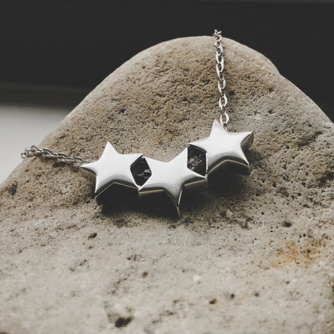 Celtic Woman Silver Star Pendant exclusive to our Celtic Collections store